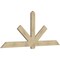 Ekena Millwork Kennewick Rough Sawn Timber Gable Bracket, Douglas Fir, 96"W x 40"H x 2"D x 6"F, 10/12 Pitch GBW096X40X0206KEN00RDF - alternate 3